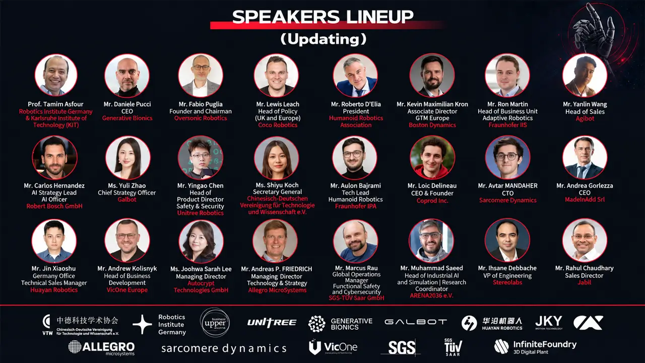 Humanoid Europe 2026: Europe & China Humanoid Robot and Physical AI Summit
